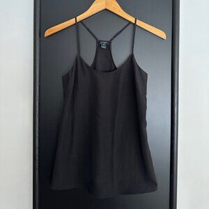 J.Crew Black Racerback Strappy Tank Size 00